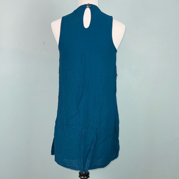 Delicate Deep Sea Blue Dress - Picture 4 of 7